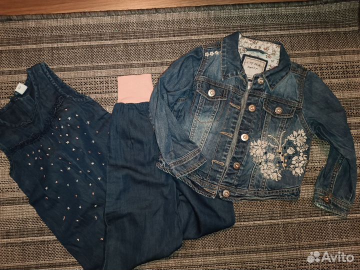 Пакет одежды для девочки 98-104