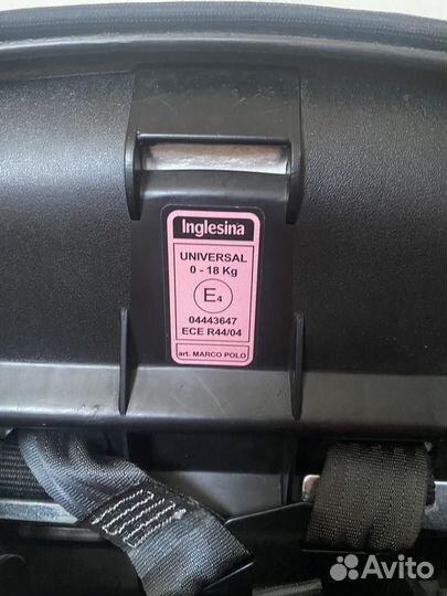 Автокресло inglesina marco polo