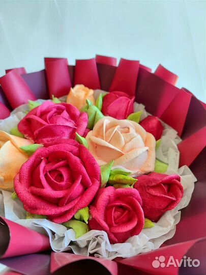 Зефирных букет на день матери