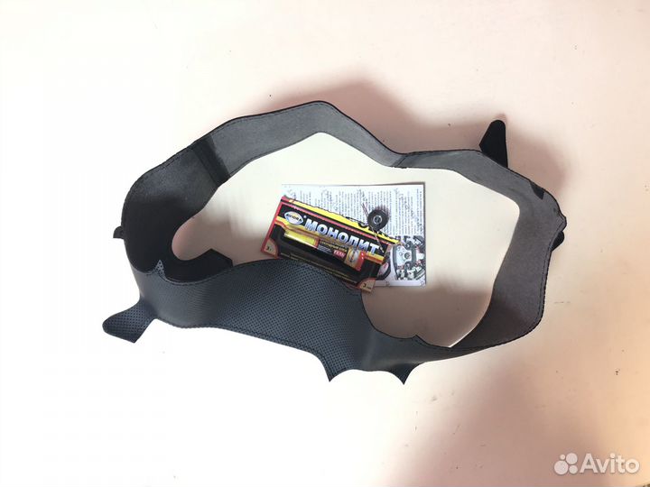 Кожаная оплетка на руль Honda