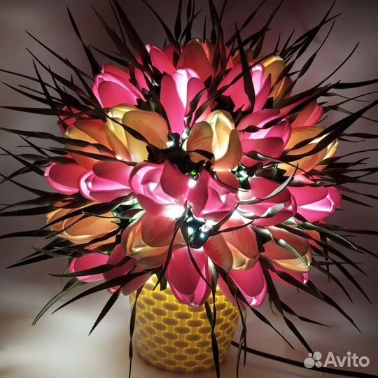 Тюльпаны в горшке