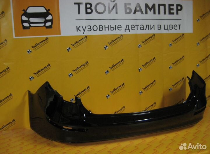 Бампер задний Kia Rio 2015 цвет Черный MZH