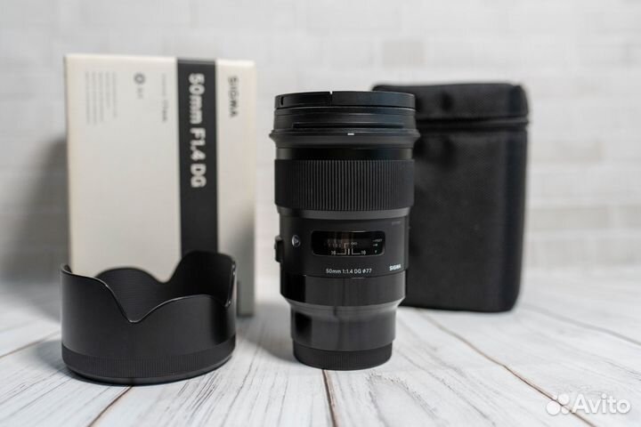 Объектив Sigma 50mm f1.4 DG Sony E