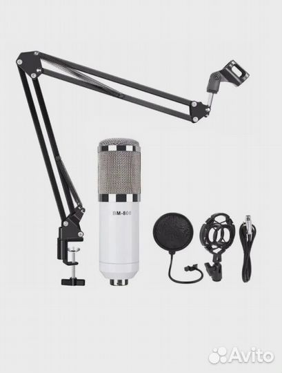 Микрофон конденсаторный BM800 новый