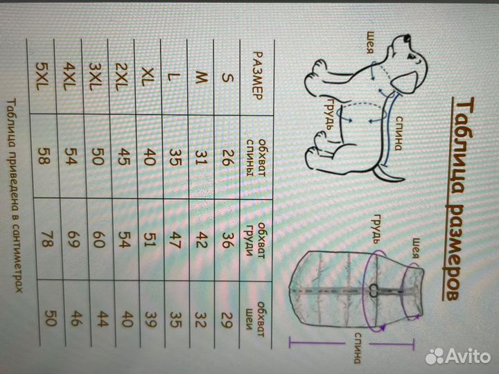 Жилетка для средних собак