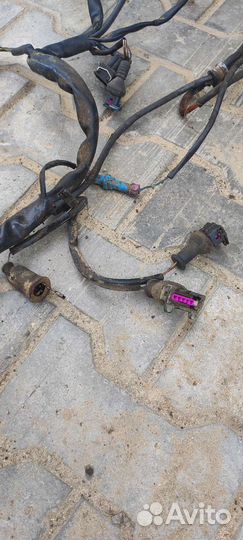 Проводка двигателя 1.8 ADR МКПП, Audi A4 B5