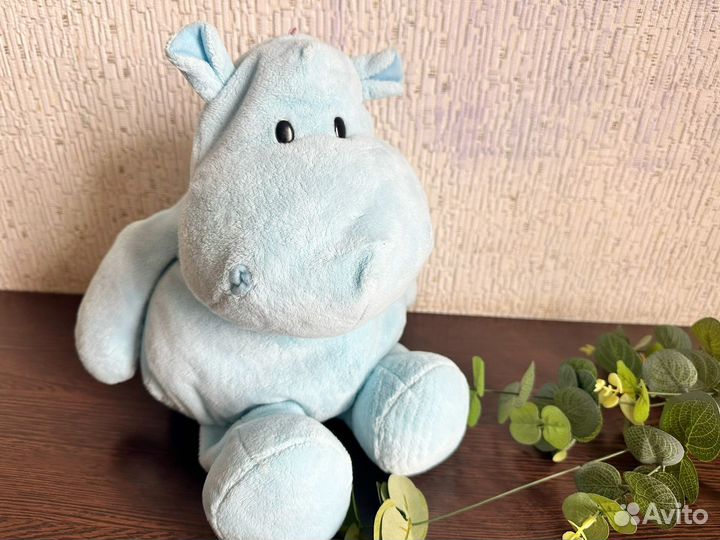 Мягкая игрушка бегемот