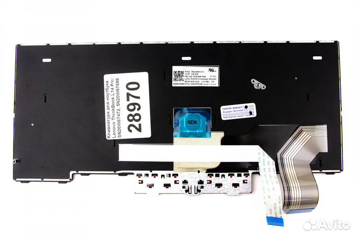 Клавиатура для ноутбука Lenovo ThinkBook L14 p/n: