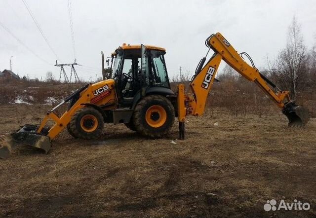 Экскаватор погрузчик услуги Москва и мо смена в Москве | Услуги | Авито