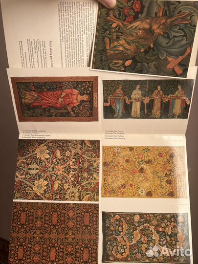 Открытки Уильямс Моррис 23 шт