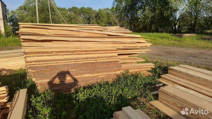 Доска необрезная