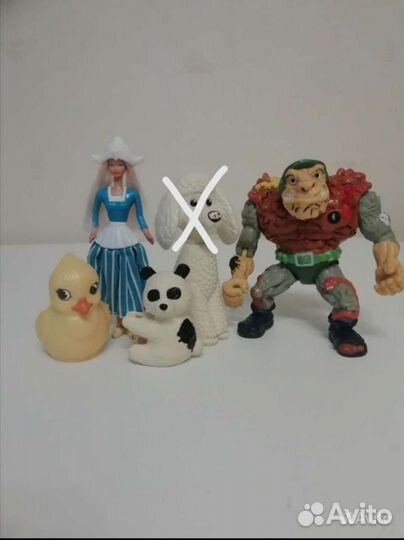 Игрушки из макдональдса, 1990е - 2000е