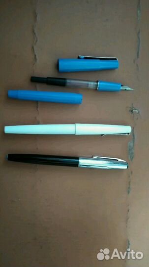 Ручки перьевые. СССР. 80-е годы. Новые