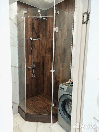 Душевые стеклянные перегородки на заказ