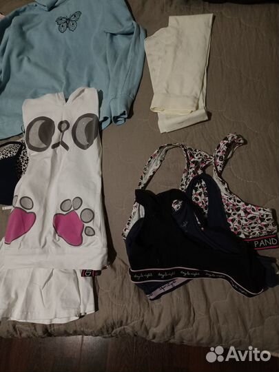 Пакет вещей на девочку рост 134 140