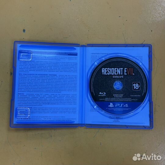 Диск на PS4 Resident evll biohazard