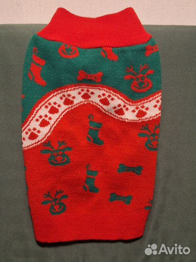 Новогодний свитер для собак