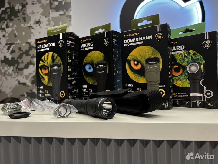 Фонари Armytek новые