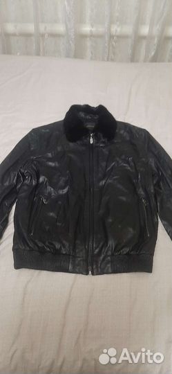 Кожаная куртка alessandro manzoni