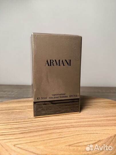 Giorgio Armani Eau Pour Homme 50 мл винтаж в слюде