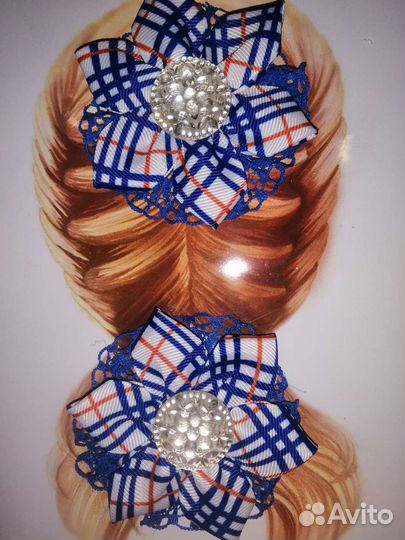 Бантики для волос