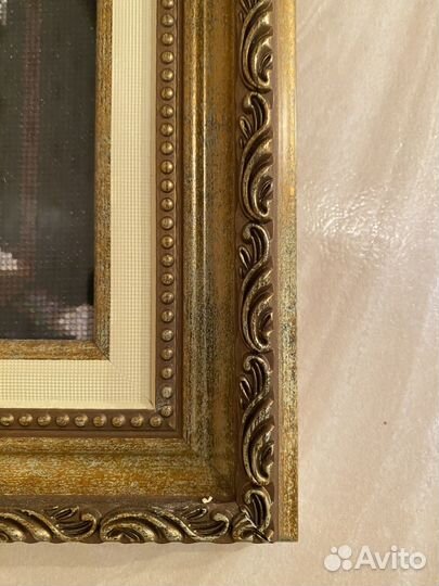 Картина вышитая крестом ручная работа