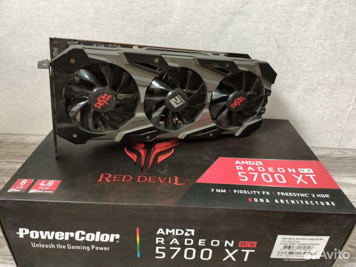 Видеокарта amd 5700xt sapphire 8gb