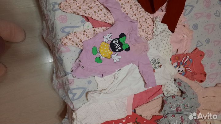 Детские вещи на девочку пакетом от 0 до 3 месяцев