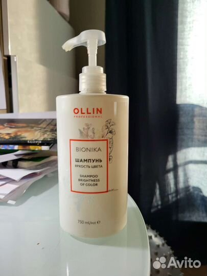 Шампунь estel shine 1000мл+ ollin