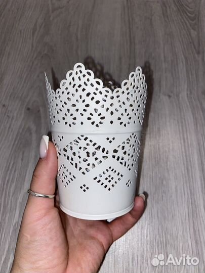 Ажурное кашпо