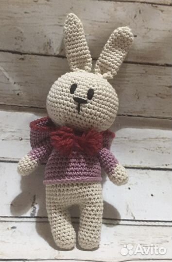 Зайчик ручная работа игрушка