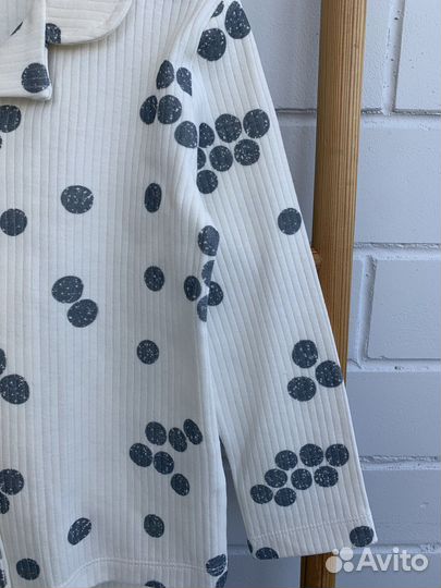 Пижама детская в рубчик новая 5-6 лет 110-116