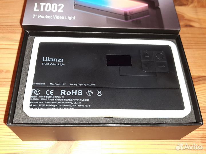 Видеосвет ulanzi LT002