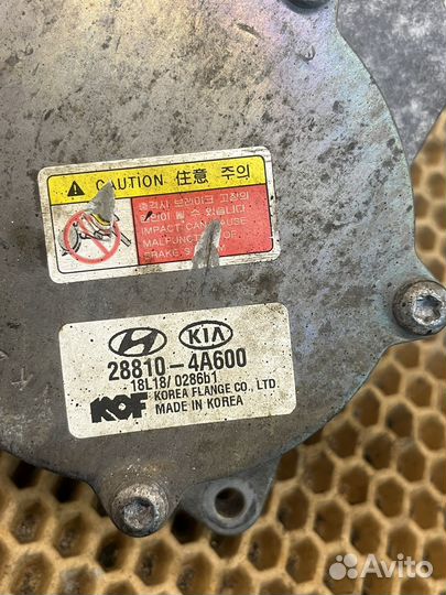 Вакумный насос hyundai h1 2018