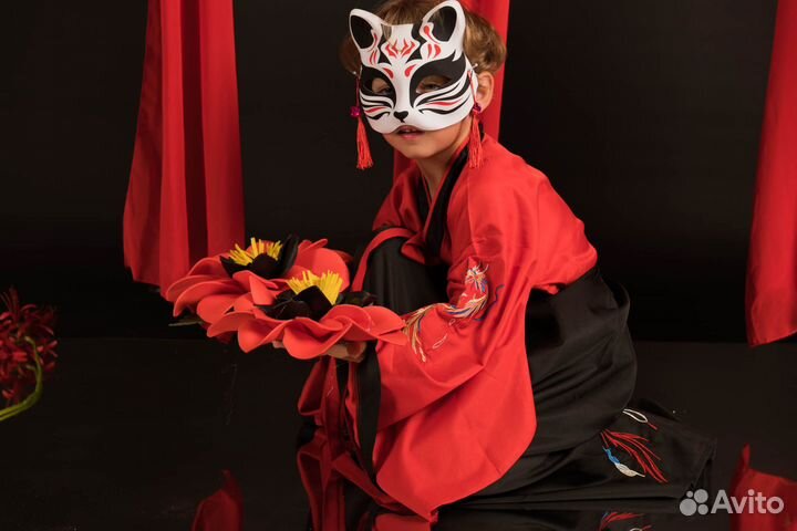 Китайский костюм ханьфу на ребенка 130 см (аренда)