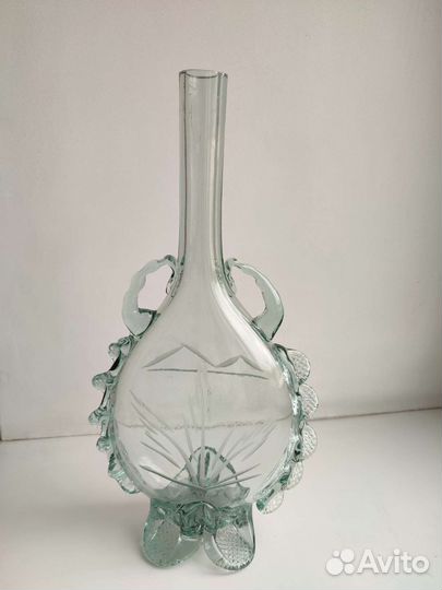 Бутылка стеклянная(декор) Мальцево