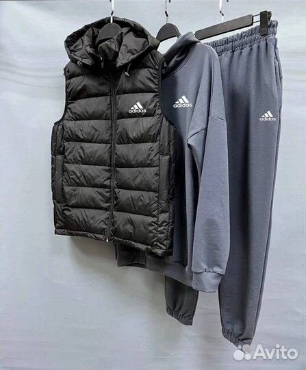 Спортивный костюм с жилеткой Adidas