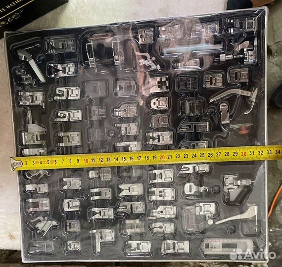 Набор лапок для швейной машинки 72 шт