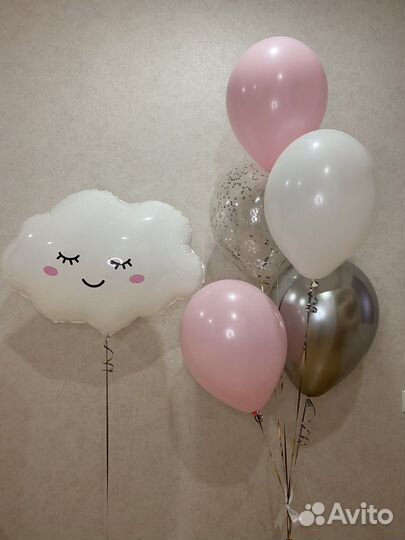 Воздушные гелиевые шары, шарики гелиевые