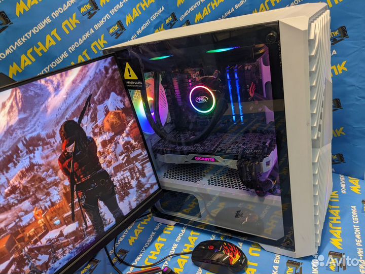 Мощный игровой пк Intel Ryzen GTX / RTX / RX
