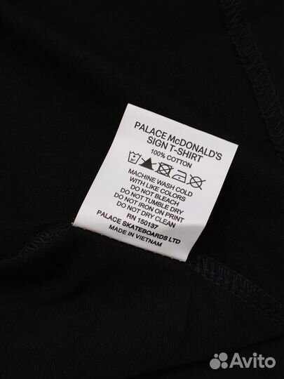 Футболка Palace McDonald's Sign Black