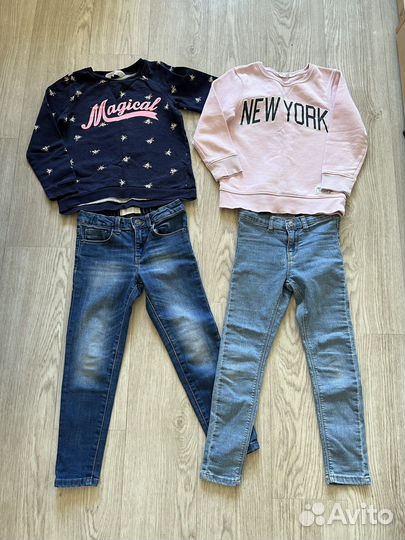 Вещи для девочки 110-116