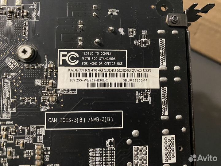 Видеокарта rx 470 4gb