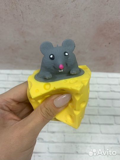 Антистресс Мышка в сыре