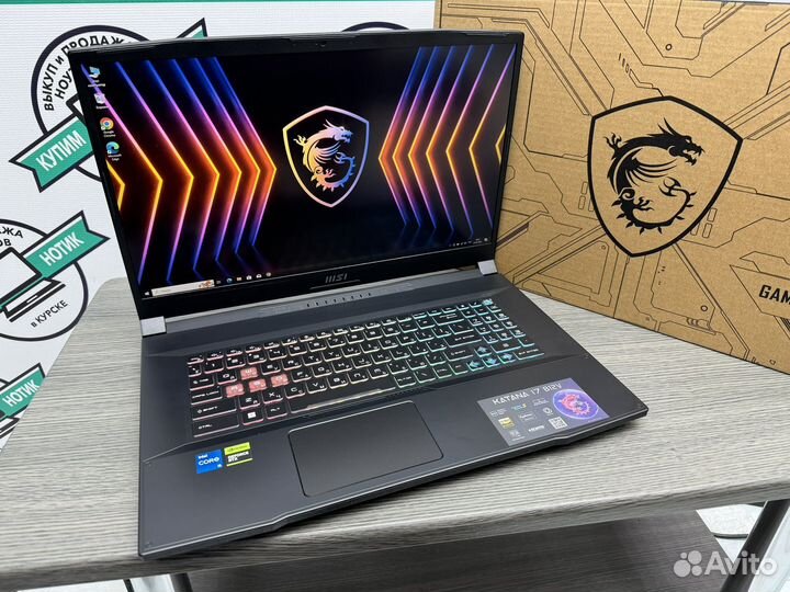 MSI 144Hz 16 ядер i5-12450 16Gb RTX 4060 8Gb SSD