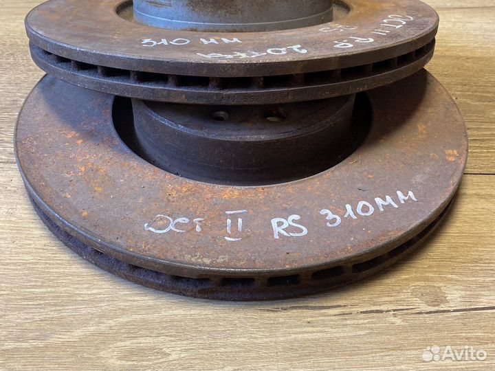 Skoda octavia a5 RS передние тормозные диски