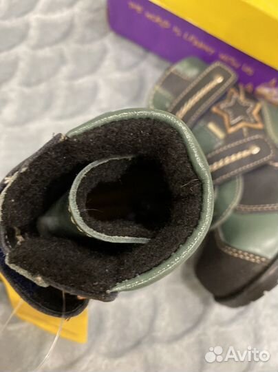 Ботинки сапожки весна 21 кожаные