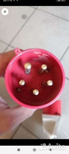 Электроарматура : Розетка и вилка на 380на5