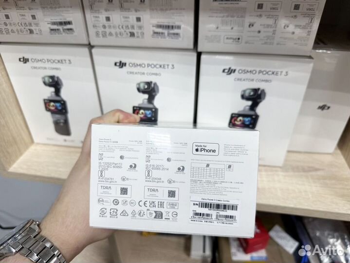 DJI osmo Pocket 3 Creator Combo в наличии