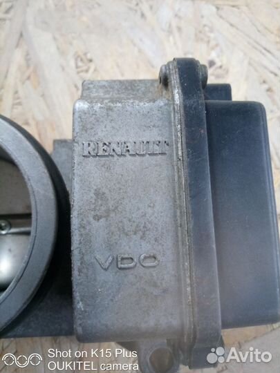 Дроссельная заслонка renault megane 2